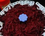 A picture of step 6 of Beetroot red ragi wheat cake & beetroot wine.