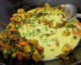 A picture of step 11 of Malabar Mixed Vegetable Kurma.