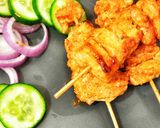 A picture of step 7 of Shish Tawook.