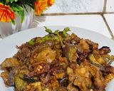 Foto langkah ke 4 dari resep Terong Daging Saos Barbeque.