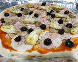 Foto del paso 8 de la receta: Pizza capricciosa