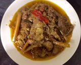 Hình bước làm 2 của món Bò Úc kho cay