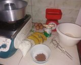 Foto langkah ke 1 dari resep Marmer cake pisang ambon ala baba uma.