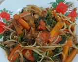 Foto langkah ke 7 dari resep Tumis Kangkung Pedas Terasi.