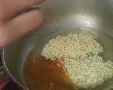 A picture of step 2 of Yippee maggi.