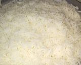 A picture of step 1 of Chinese fried rice.