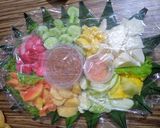 Foto langkah ke 3 dari resep Rujak buah plus tips n trik.