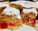 Foto del paso 6 de la receta: 🥮TORTA🥮 DE HARINA INTEGRAL CON 🍎MANZANA🍎 Y DULCE DE 🥭MEMBRILLO ROJO🥭