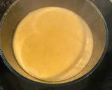 A picture of step 3 of Steamed Eggs w/ rice and shrimp.
