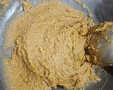 A picture of step 6 of Singhara Sesame Halwa.