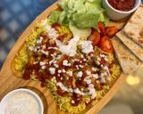 A picture of step 7 of Halal Guys Chicken & Rice Platter ❤️.