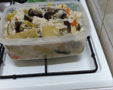 Foto del paso 2 de la receta: Arroz al horno con verduras, soja y miel