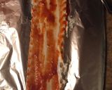 A picture of step 1 of Lasagña roll.