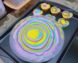Foto langkah ke 3 dari resep Puding Unicorn.