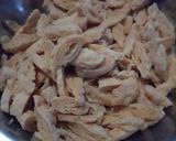 รูปขั้นตอนการทำที่ 1 ของ หมูคั่วพริกเกลือเจ #อาหารเจ