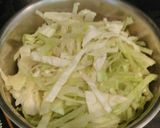 A picture of step 1 of Cabbage Curry.