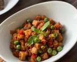 Foto langkah ke 3 dari resep Tumis oncom tauco leunca.