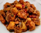 Foto langkah ke 1 dari resep Chicken popcorn asem manis.