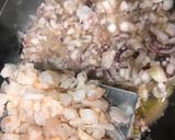 Foto del paso 4 de la receta Calamares rellenos de rape y gambas