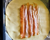 Foto del passaggio 2 della ricetta Sfoglia con zucca,scamorza e speck
