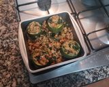 Foto del paso 6 de la receta: Calabacines redondos rellenos (sin gluten)