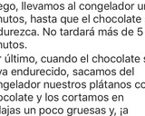 Foto del paso 1 de la receta: Plátanos con chocolate