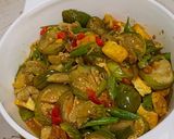 Foto langkah ke 10 dari resep Tempe Tahu Sayur Terong Tauco Medan.