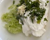 A picture of step 6 of Chicken Souvlaki with Vegetables and Quick Tzatziki.
