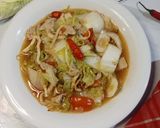 Foto langkah ke 5 dari resep Capcay sawi jamur.