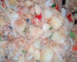 A picture of step 10 of Potatoes omelette#2020food.
