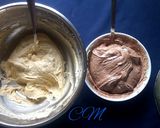 A picture of step 8 of How to make a marble pound cake.