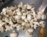 Une image de l'étape 6 de Champignons sautés à la crème, persil et gingembre.