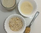Foto del paso 1 de la receta: Porridge de avena proteico (arroz con leche) 🍨