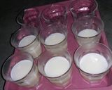 Foto langkah ke 2 dari resep Puding susu fla coklat.