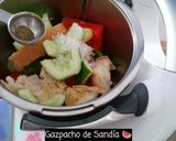 Foto del paso 3 de la receta Gazpacho de Sandía