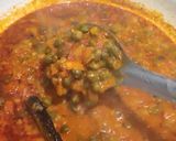 A picture of step 4 of Hara Chana Masala हरा चना मसाला Lila chana nu shake.
