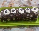 Cara Membuat Blackforest Roll Cake 6 telur 4