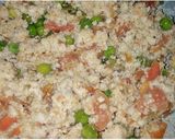 A picture of step 3 of Frozen peas paneer instant veg.