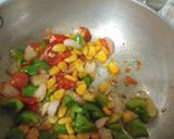 A picture of step 8 of White sauce Pasta.