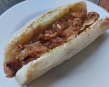 Foto del paso 6 de la receta: Perritos🧀calientes🍍a mi estilo🥯🌭