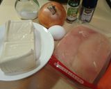 減醣也能吃肉類-雞肉豆腐排的食譜步驟1照片