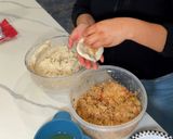 A picture of step 4 of Chicken pupusas.