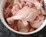 A picture of step 1 of Chicken Korma.
