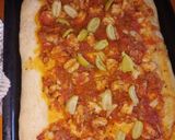 Foto del paso 4 de la receta: Pizza con langostinos