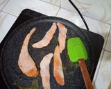 Foto langkah ke 3 dari resep Salmon Teppanyaki.
