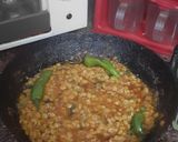 A picture of step 9 of Karhae ChanaDaal.