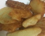 Hình bước làm 2 của món Khoai mì chiên 😋😋😋