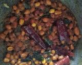 A picture of step 7 of Tamarind rice/ puliyogare.