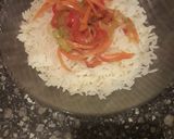 Foto del paso 4 de la receta: Arroz blanco con vegetales salteados