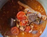 A picture of step 5 of 🍅🌶Khanom Jeen Nam Ngiao (Northern Thai Noodle Soup)🌶🍅.